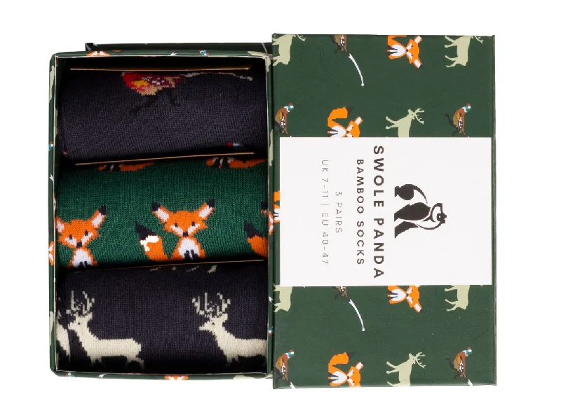 Running men's socks for sports performanceCountryside Sock Box - 3 Pairs of Bamboo Socks (His) Running men's socks for sports performanceCountryside Sock Box - 3 Pairs of Bamboo Socks (His)