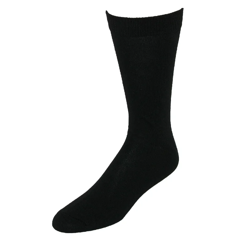 Running men's socks for sports performanceCTM® Men's Classic Soft & Comfortable Black Dress Socks (6 Pairs)