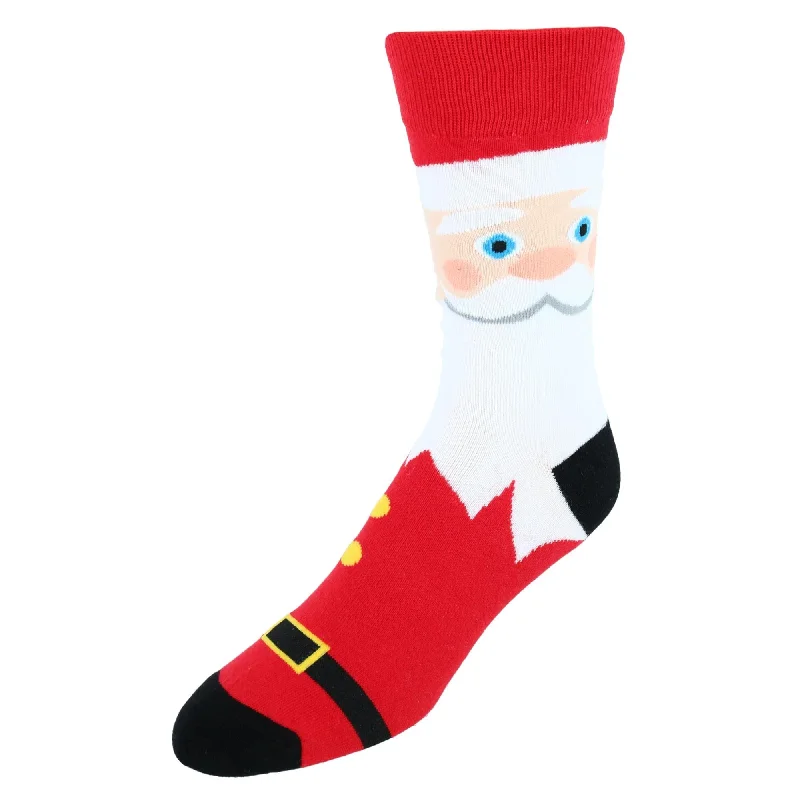 No - show men's socks for wearing with loafersCTM® Men's Santa Claus Christmas Novelty Socks