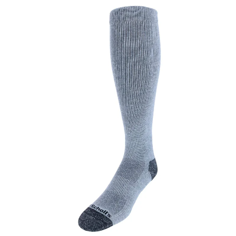 Novelty men's socks with unique patternsDr. Scholl's Men's Over The Calf Compression Work Sock (1 Pair)