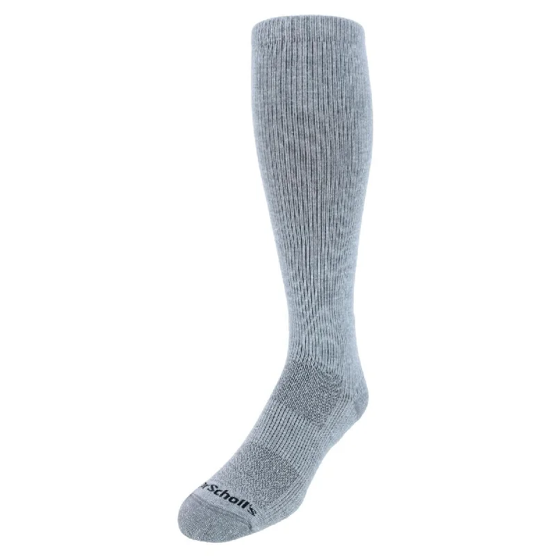 Silk men's socks for a smooth and soft touchDr. Scholl's Men's Over the Calf Work Compression Socks (1 Pair)