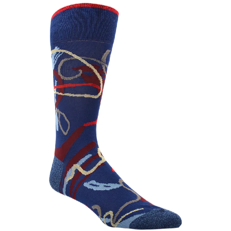 Silk men's socks for a smooth and soft touchDS0724