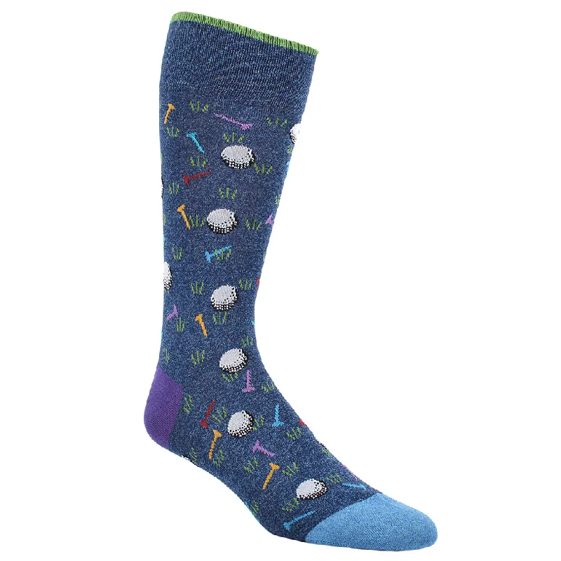 Knee - high men's socks for a vintage styleDS3120