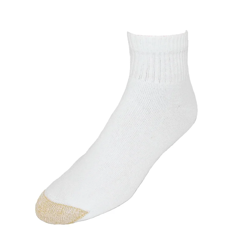Dress men's socks for business and formal wearGold Toe Men's Big & Tall Cotton Quarter Socks (Pack of 6)