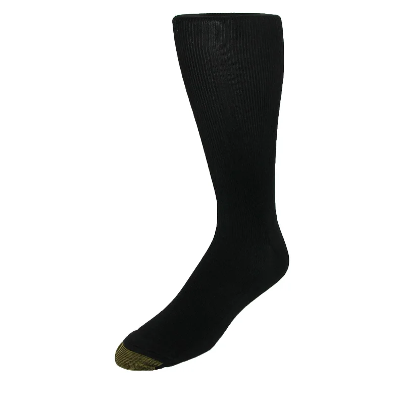 Hiking men's socks for outdoor adventuresGold Toe Men's Metropolitan Moisture Control OTC Socks (Pack of 3)