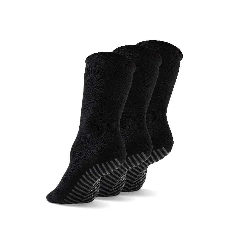 Hiking men's socks for outdoor adventuresGripjoy Men's Crew Socks with Grips (Pack of 3) Hiking men's socks for outdoor adventuresGripjoy Men's Crew Socks with Grips (Pack of 3)
