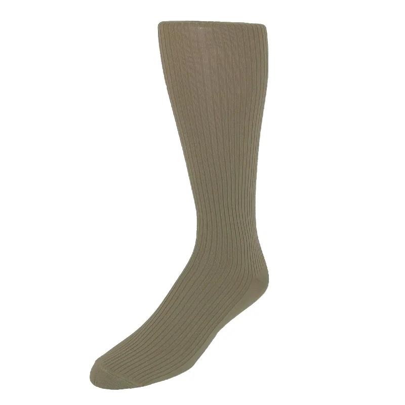 Silk men's socks for a smooth and soft touchJefferies Socks Men's Microfiber Over the Calf Dress Socks (2 Pair Pack)