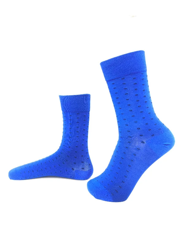 Wool men's crew socks for warmth in winterMen’s Crew Bamboo Socks – Blue