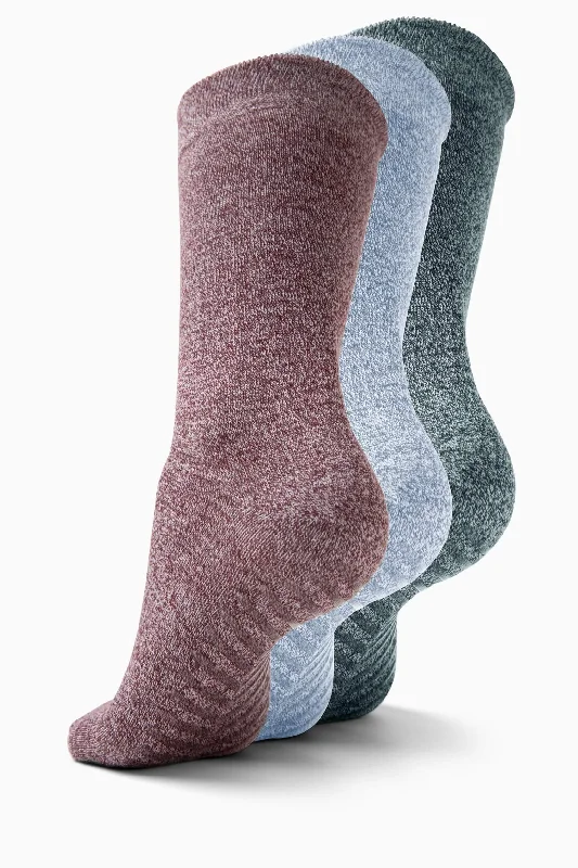 Bamboo men's socks for natural antibacterial propertiesGripjoy Socks Men's Original Crew Non-Slip Socks Green, Blue, Maroon (3 Pair Pack) Bamboo men's socks for natural antibacterial propertiesGripjoy Socks Men's Original Crew Non-Slip Socks Green, Blue, Maroon (3 Pair Pack)