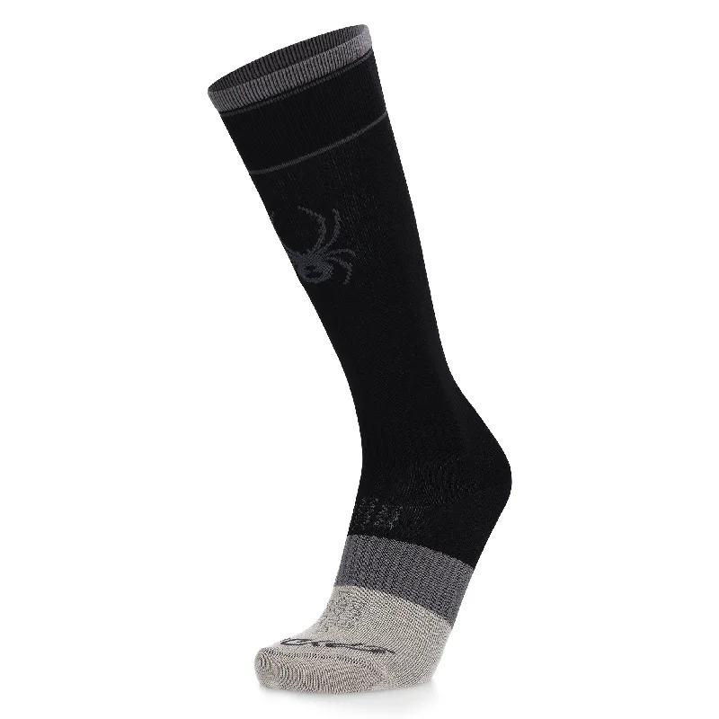 Diabetic men's socks for proper circulationMens Pro Liner - Black
