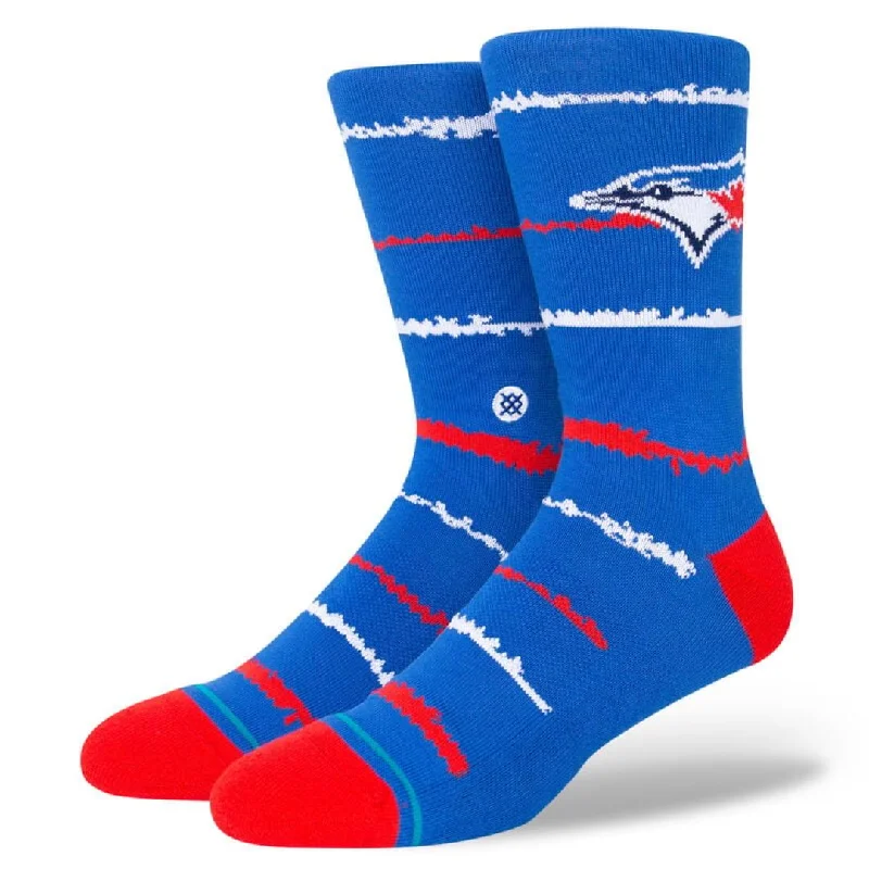 Cashmere men's socks for a luxurious feelMLB X Stance Chalk Crew Socks (Royal)