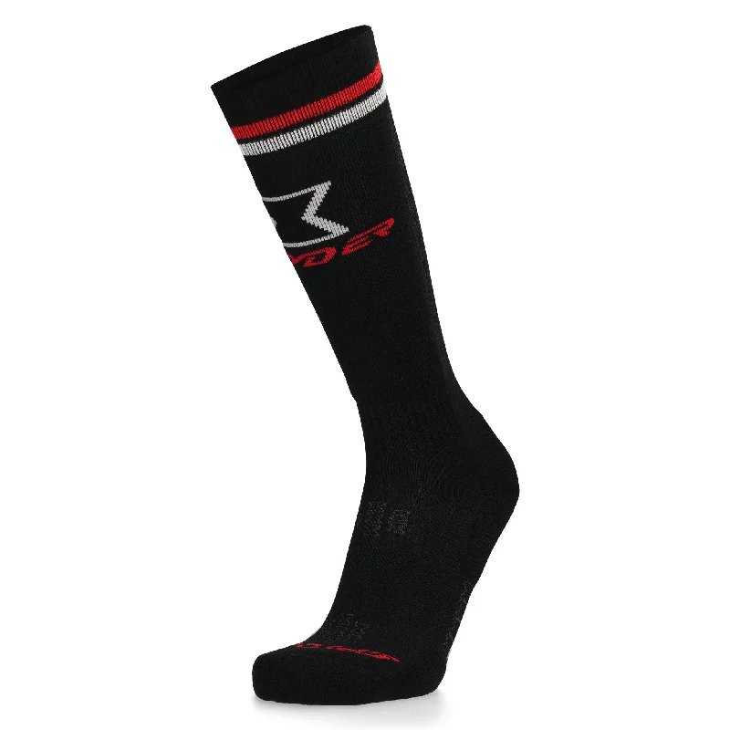 Knee - high men's socks for a vintage styleMens Omega - Black