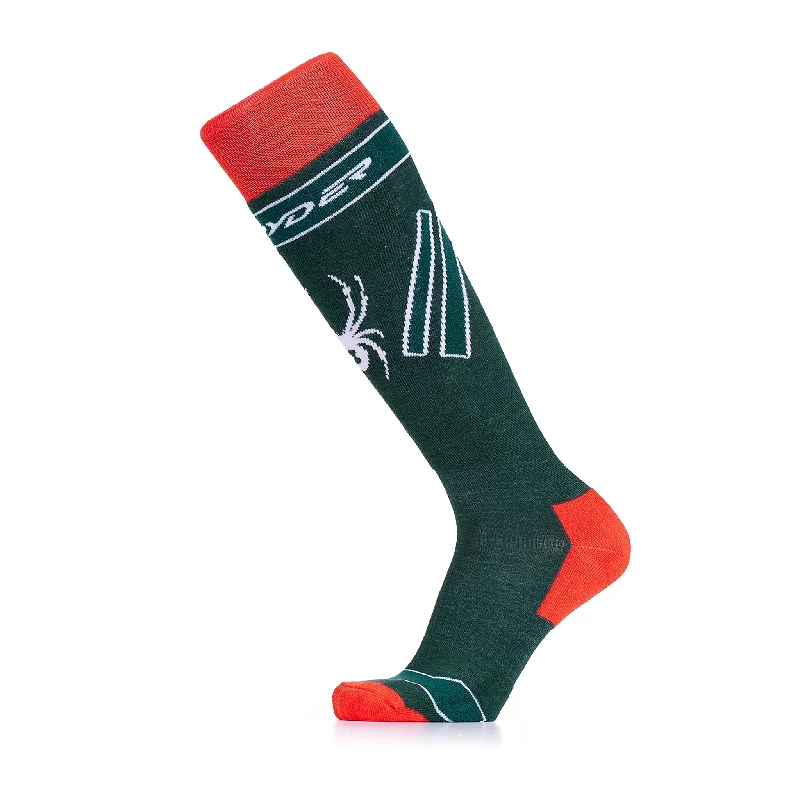 Novelty men's socks with unique patternsMens Omega - Cypress Green