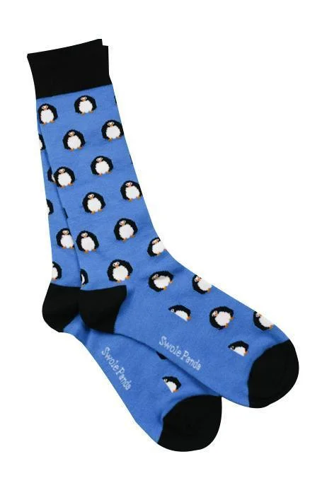 Organic men's socks for an eco - friendly choicePenguin Bamboo Socks (His)