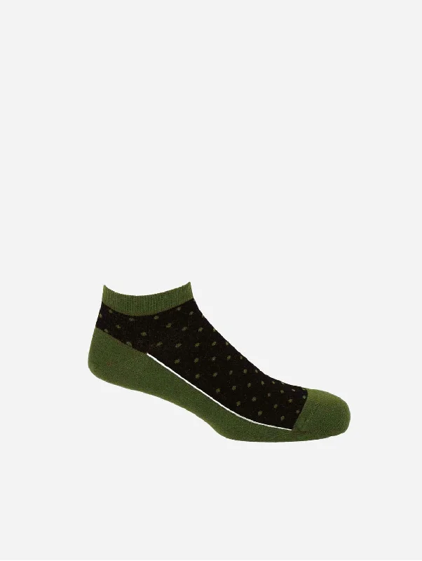 Thermal men's socks for cold climate protectionPolka Men's Organic Trainer Socks | Khaki Thermal men's socks for cold climate protectionPolka Men's Organic Trainer Socks | Khaki