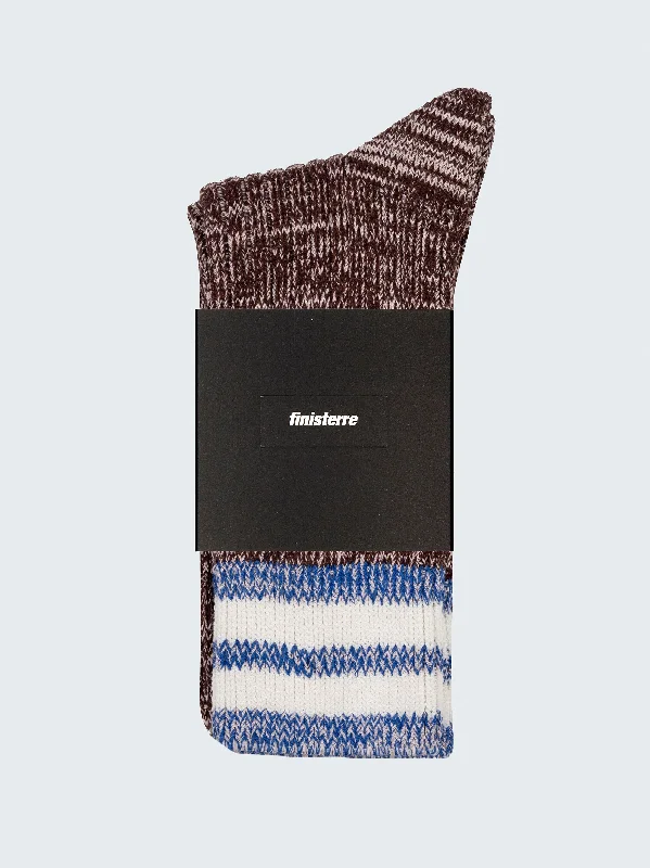 Patterned men's socks with geometric designsFenten Sock