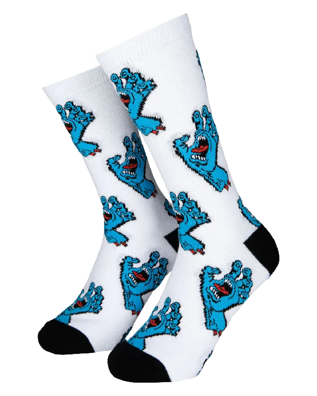 Dress men's socks for business and formal wearMulti Hand Socks (2 Pack) in White & Black Dress men's socks for business and formal wearMulti Hand Socks (2 Pack) in White & Black