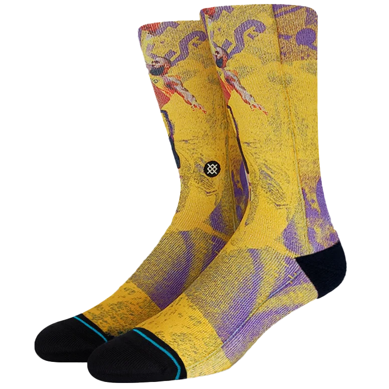 Athletic men's socks with arch supportScratched Lebron