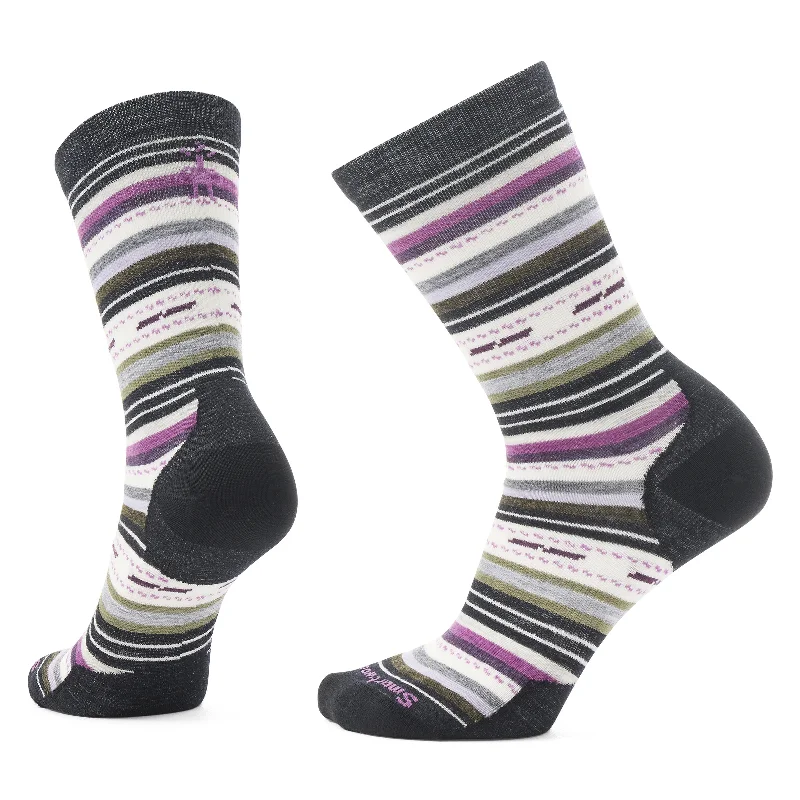 Patterned men's socks with geometric designsSmartwool Everyday Margarita Crew
