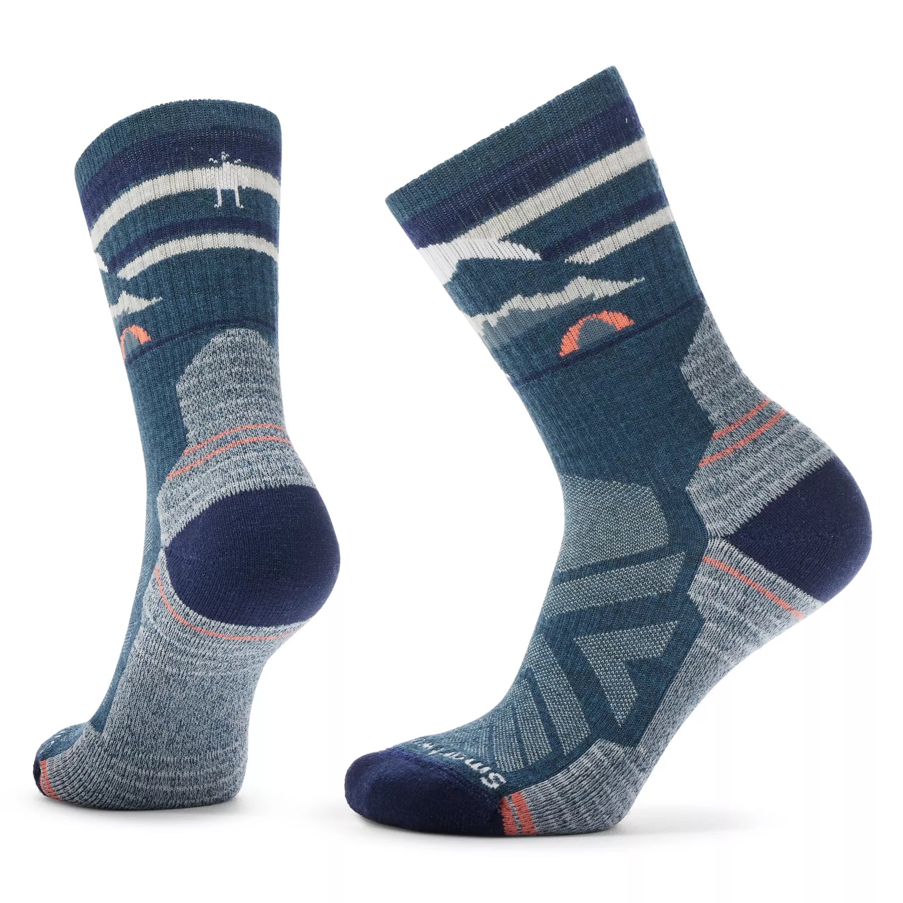 Cashmere men's socks for a luxurious feelSmartwool Hike Light Cushion Crew Mountain Moon - Women's