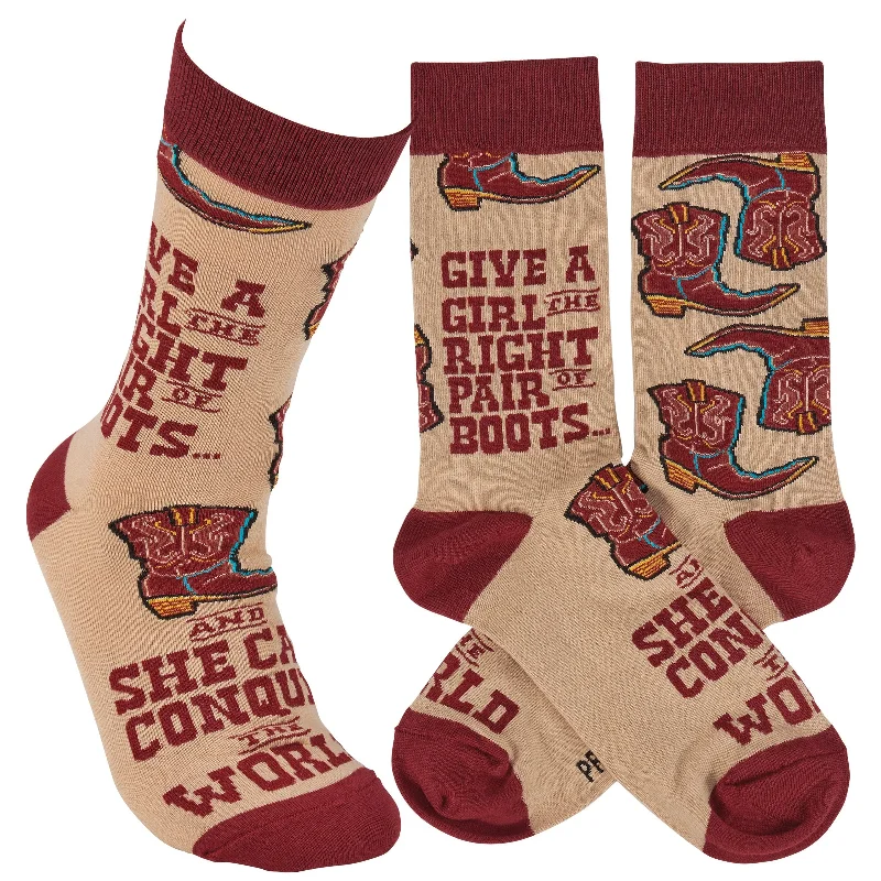 Thermal men's socks for cold climate protectionSocks-Give A Girl Boots