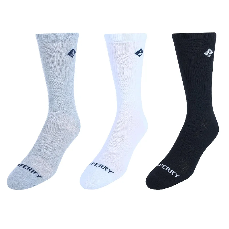 Novelty men's socks with unique patternsSperry Men's Super Comfort Sneaker Crew Socks (Pack of 3) Novelty men's socks with unique patternsSperry Men's Super Comfort Sneaker Crew Socks (Pack of 3)