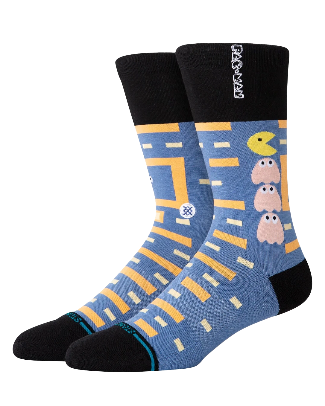 Novelty men's socks with unique patternsPower Pellet Socks in Blue