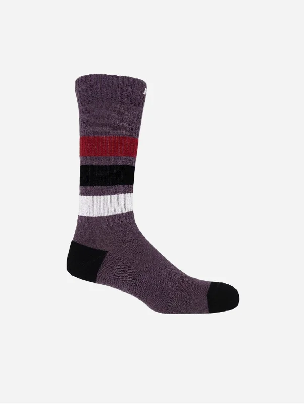 Athletic men's socks with arch supportStriped Men's Organic Cotton Trainer Socks | Mauve Athletic men's socks with arch supportStriped Men's Organic Cotton Trainer Socks | Mauve