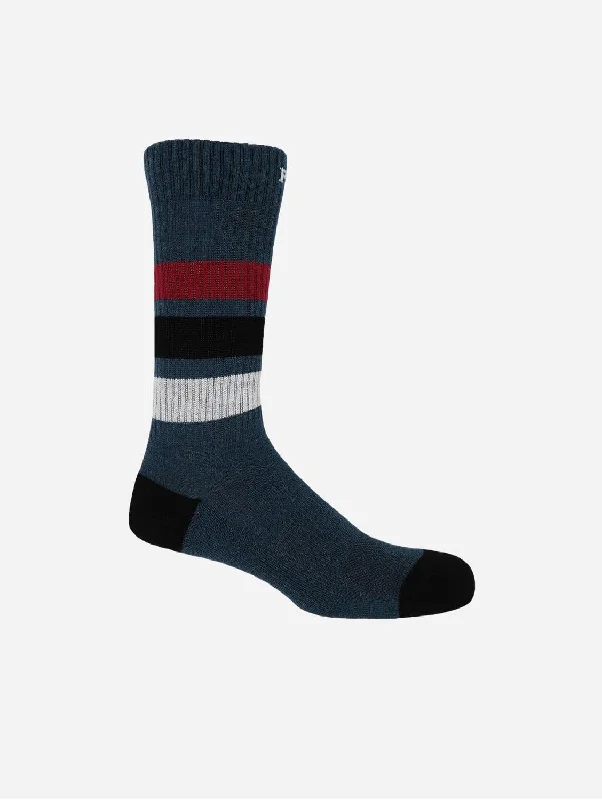 Moisture - wicking men's socks for drynessStriped Men's Organic Cotton Trainer Socks | Navy Moisture - wicking men's socks for drynessStriped Men's Organic Cotton Trainer Socks | Navy