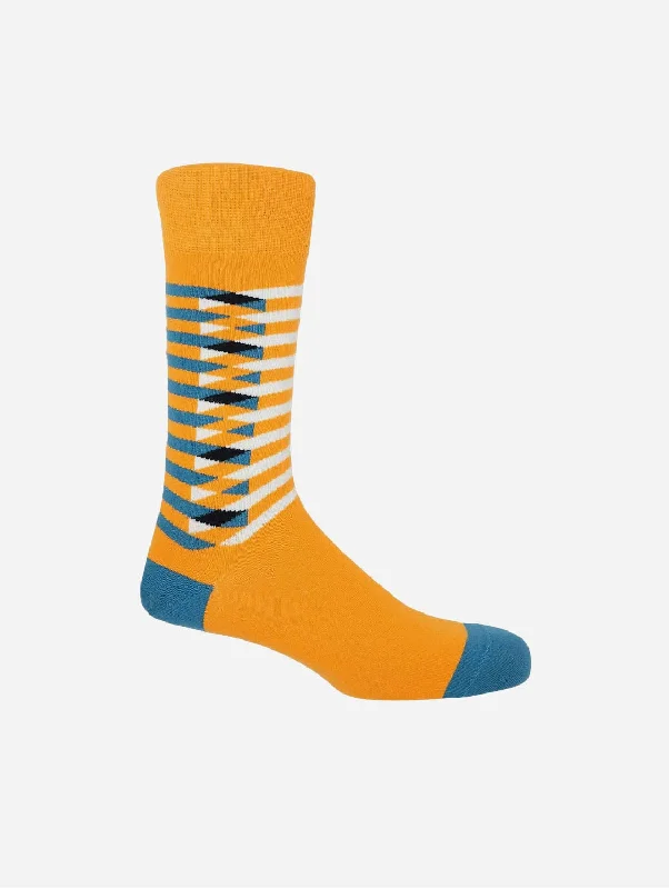 Hiking men's socks for outdoor adventuresSymmetry Men's Organic Cotton Socks | Yellow Hiking men's socks for outdoor adventuresSymmetry Men's Organic Cotton Socks | Yellow