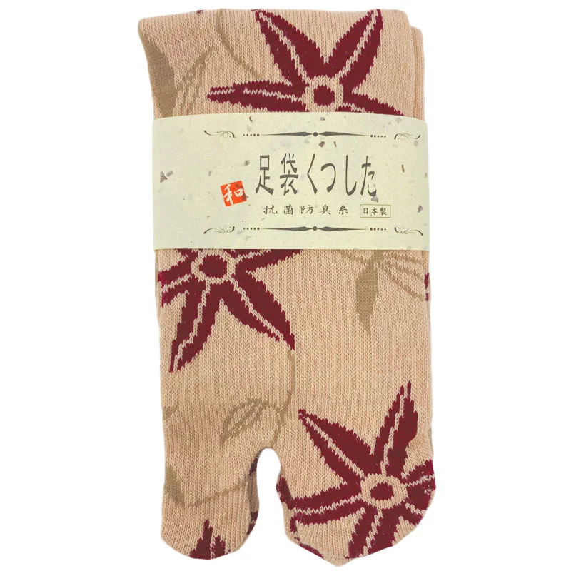 Ankle men's socks for a low - profile lookTabi Socks Clematis Beige