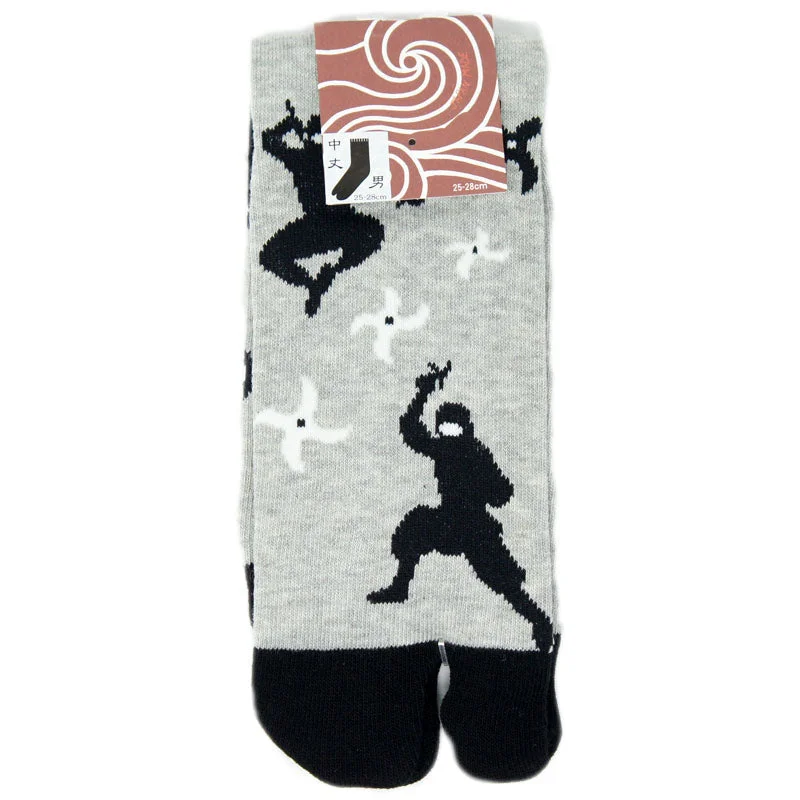 Moisture - wicking men's socks for drynessTabi Socks Ninja