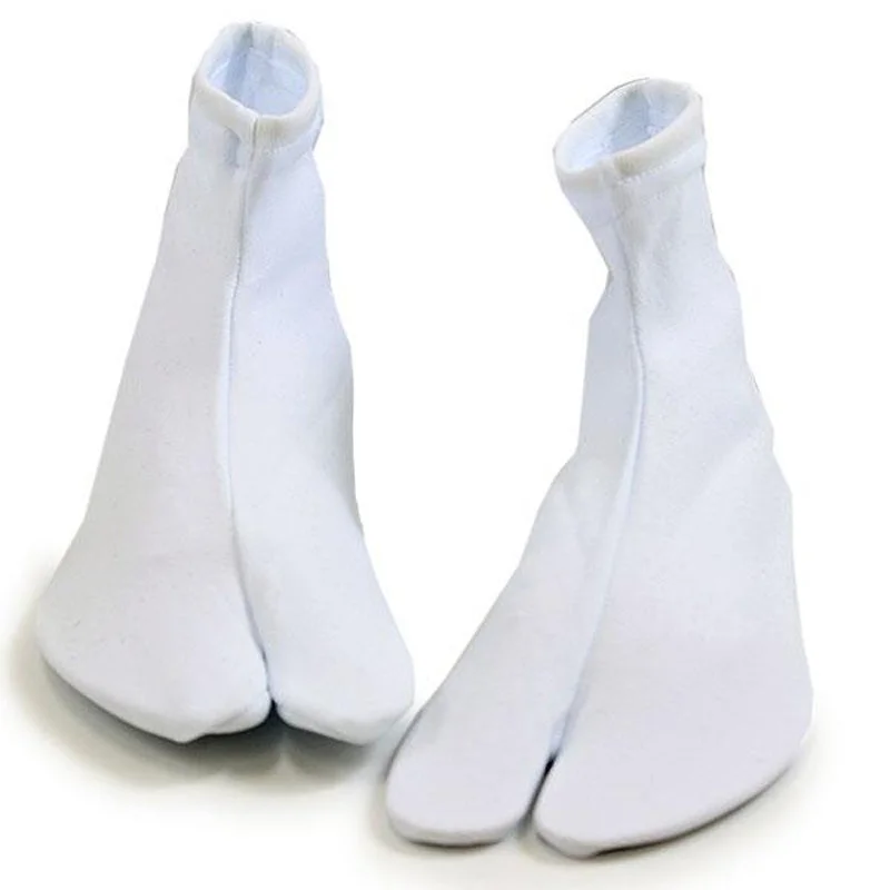 No - show men's socks for wearing with loafersTabi Socks White 25-27cm