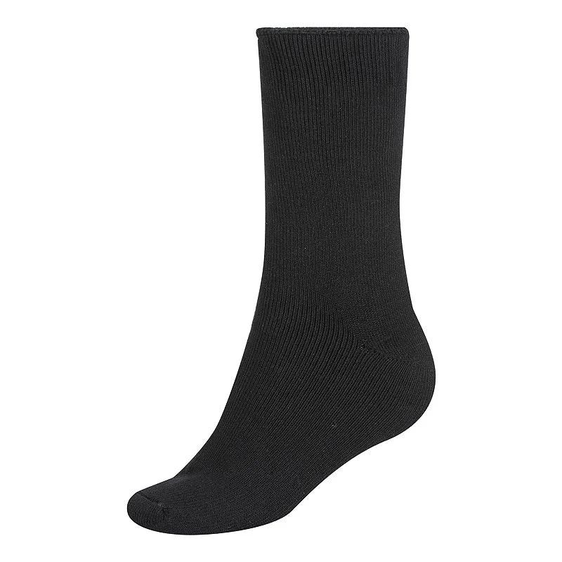Novelty men's socks with unique patternsThick Bamboo Socks 4 Pack - Black