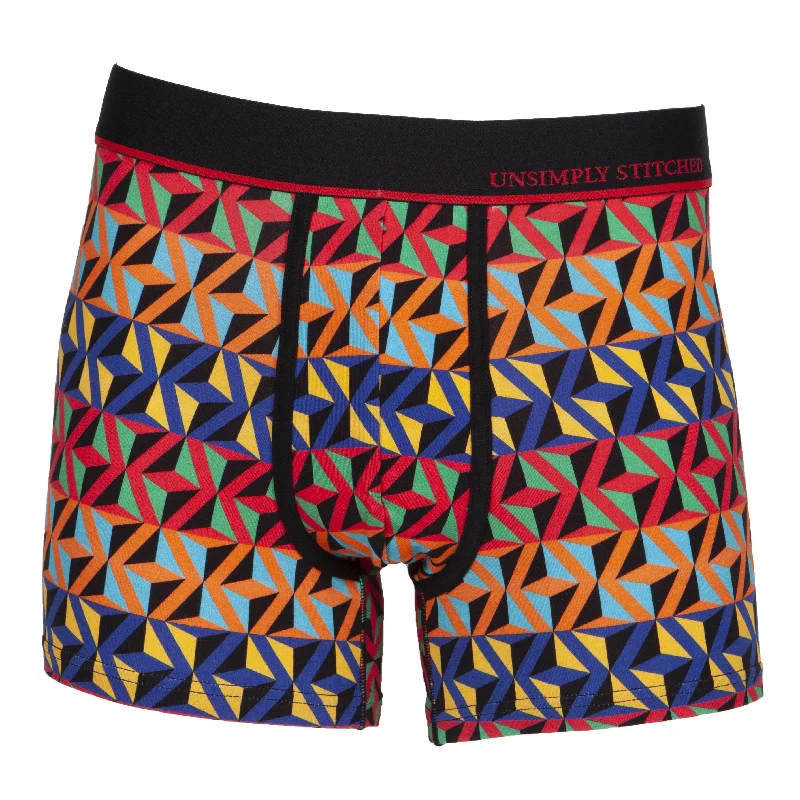 Low - rise men's trunks for a trendy lookMagician Wave Boxer Trunk