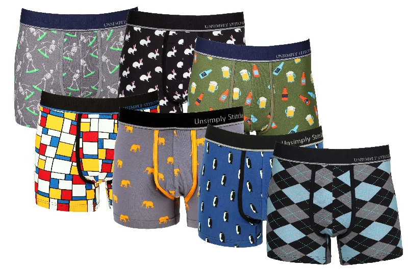Breathable men's trunks for all - day wearBOXER Trunk 7 PACK