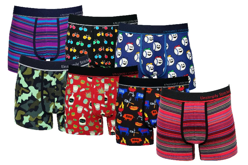 Athletic - grade men's trunks for sportsBOXER TRUNK 7 PACK