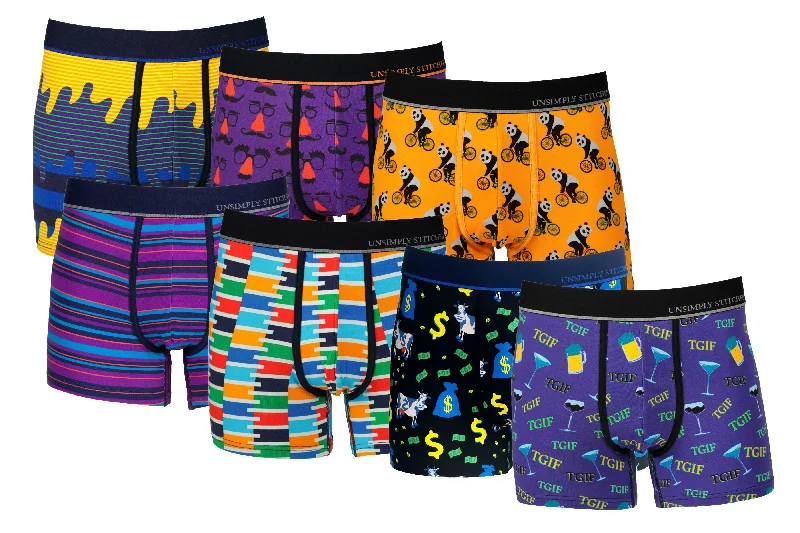 Breathable men's trunks for all - day wearBOXER TRUNK 7 PACK