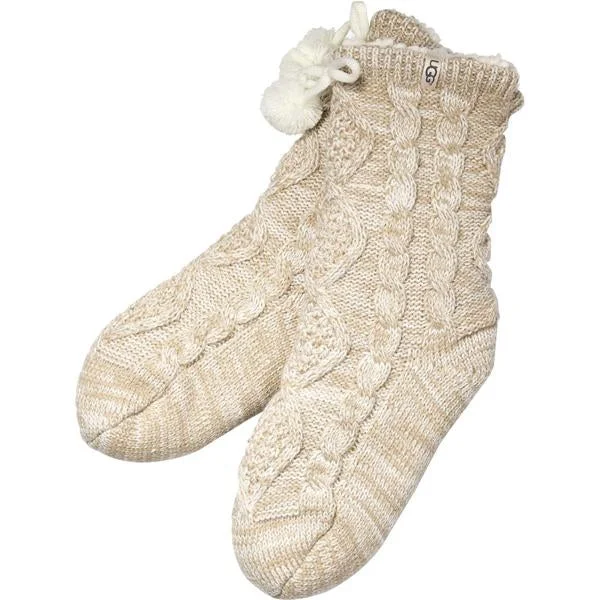 Diabetic men's socks for proper circulationWomen's Pom Pom Fleece Lined Crew Sock