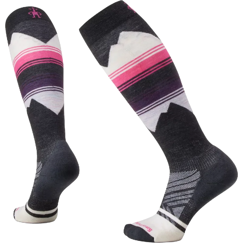 Sheer men's socks for a delicate appearanceWomen's Ski Targeted Cushion Pattern OTC Socks Sheer men's socks for a delicate appearanceWomen's Ski Targeted Cushion Pattern OTC Socks