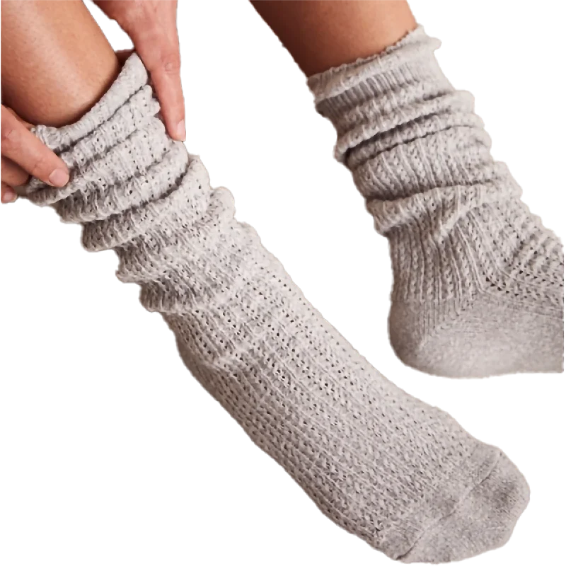 Stretchable men's socks for a flexible fitWomen's Staple Slouchy Socks