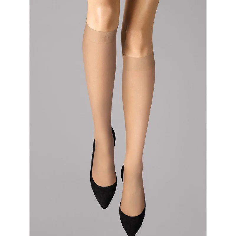Compression men's socks for reducing swellingWolford Individual 10 Knee Highs