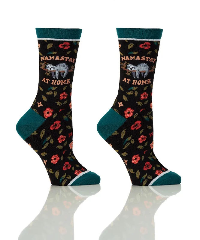 Moisture - wicking men's socks for drynessWomens Socks-Namaste At Home