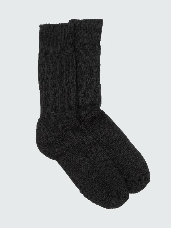 Silk men's socks for a smooth and soft touchRibbed Sock