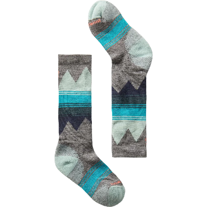 Patterned men's socks with geometric designsYouth Ski Light Cushion OTC Socks