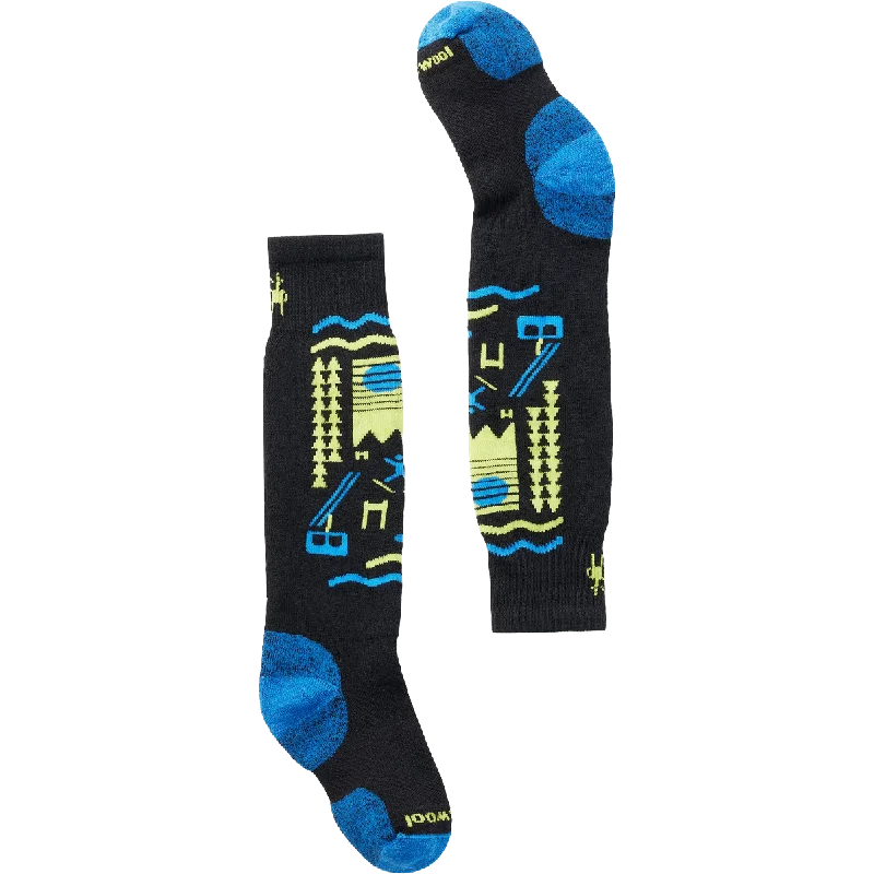 Hiking men's socks for outdoor adventuresYouth Wintersport Ski Day Over The Calf Socks