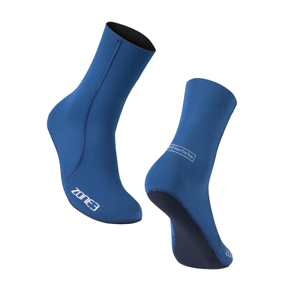 Moisture - wicking men's socks for drynessZone3 Yulex 3.5mm Swimming Socks