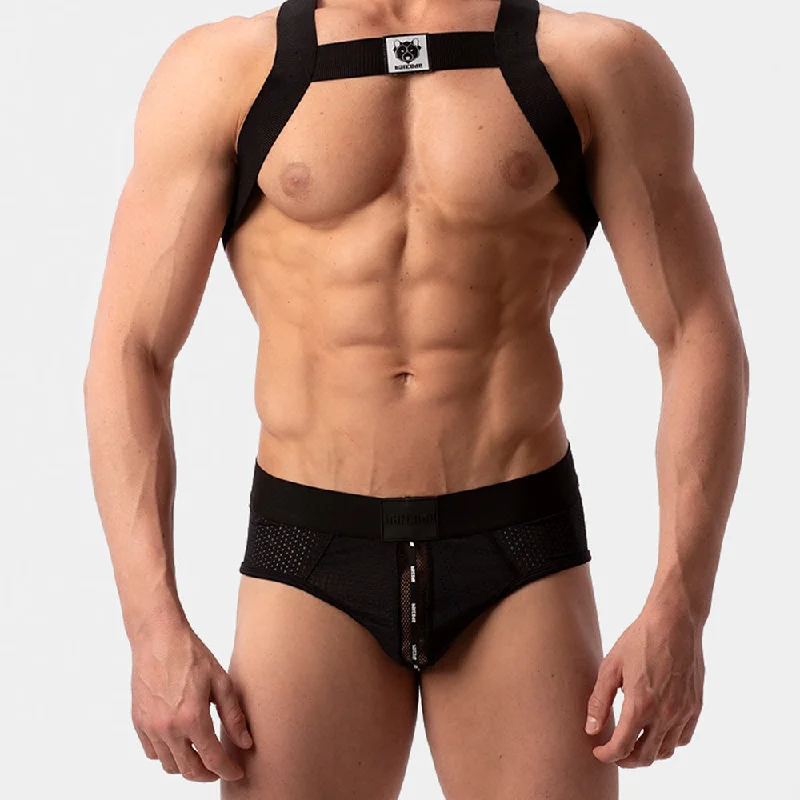 Men's briefs with a quick - dry featureBarcode Berlin Mesh Brief Sicile Black