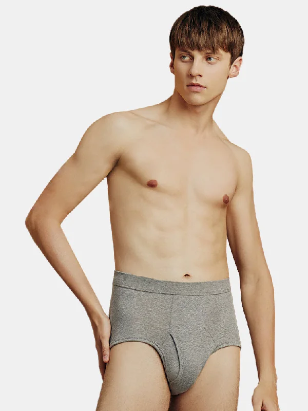 Men's briefs with a supportive pouch design2 Pack 100% Soft Cotton High Waisted Underwear