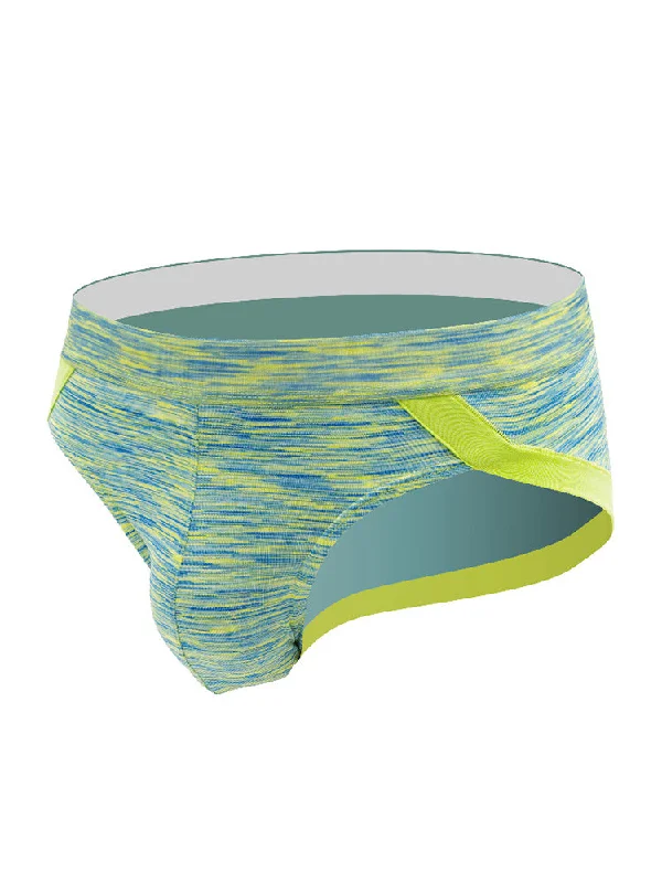 Men's briefs with a wide waistband for comfort2 Pack Men's Sexy Stretch U Convex Pouch Briefs